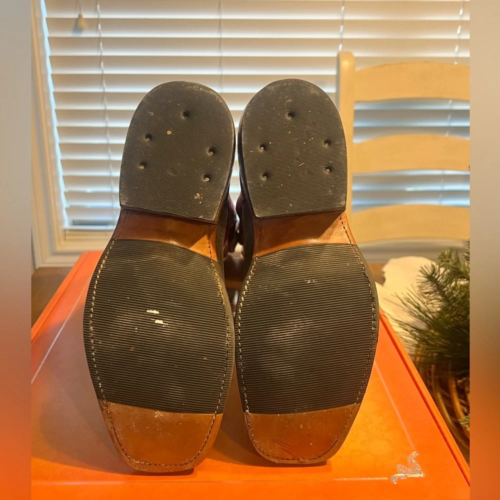Rios of Mercedes Red and Gray Women's Boots - Picture 6 of 8
